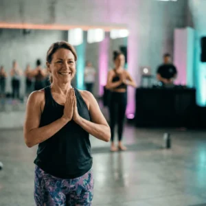 Yogalehrerin-Booking-Anfrage